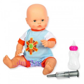 Пупс интерактивный Здоровый карапуз 40 см  DollyToy